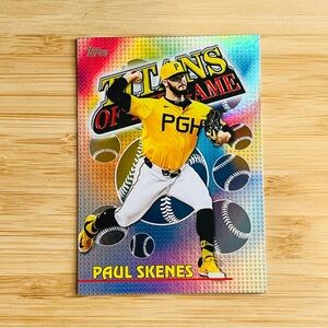 PAUL SKENES 2026 Topps Titans of the Game Rainbow Foil